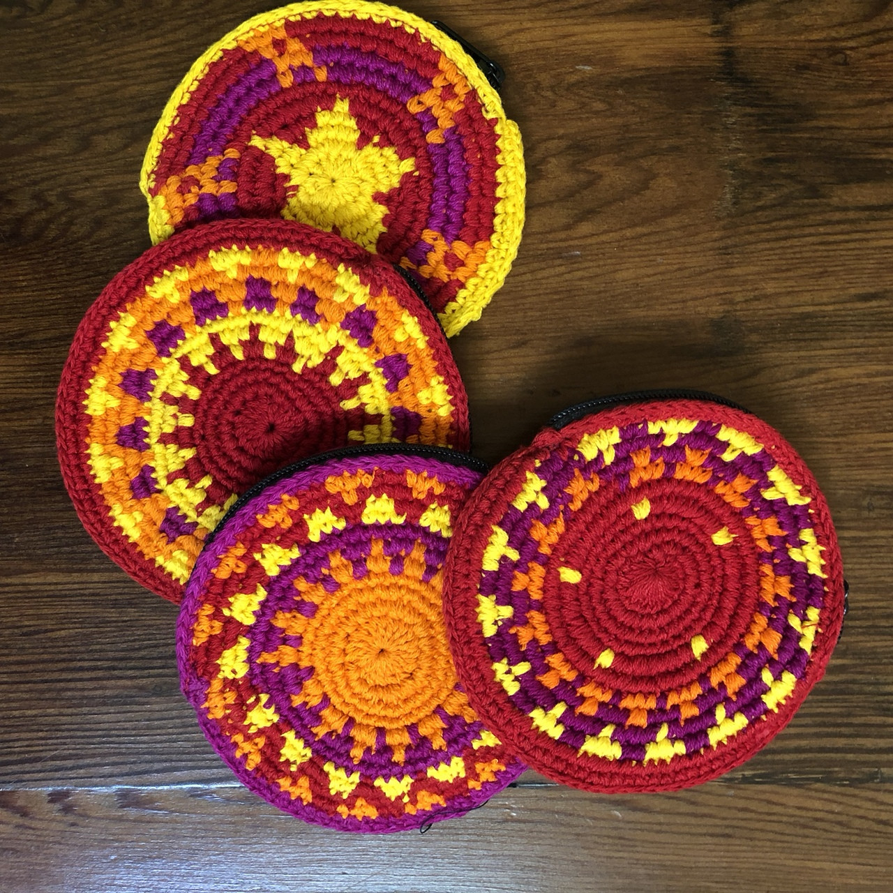 unique colorful coin purse guatemala