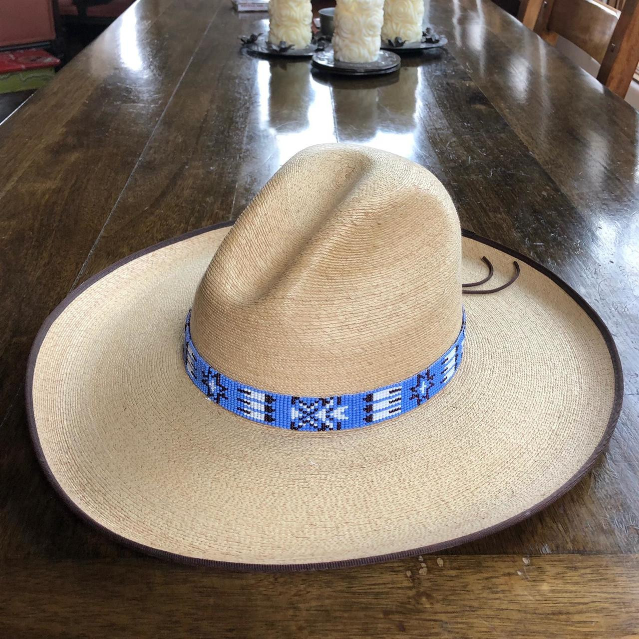 HATBANDS, COWBOY HATS, BEADED, HANDMADE, GUATEMALA