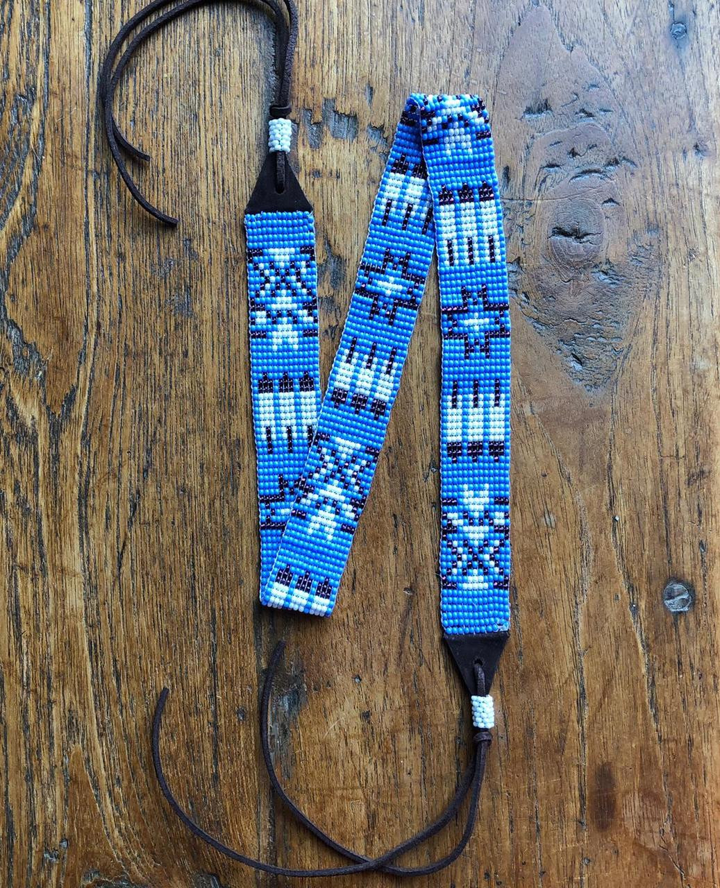 HATBANDS, COWBOY HATS, BEADED, HANDMADE, GUATEMALA