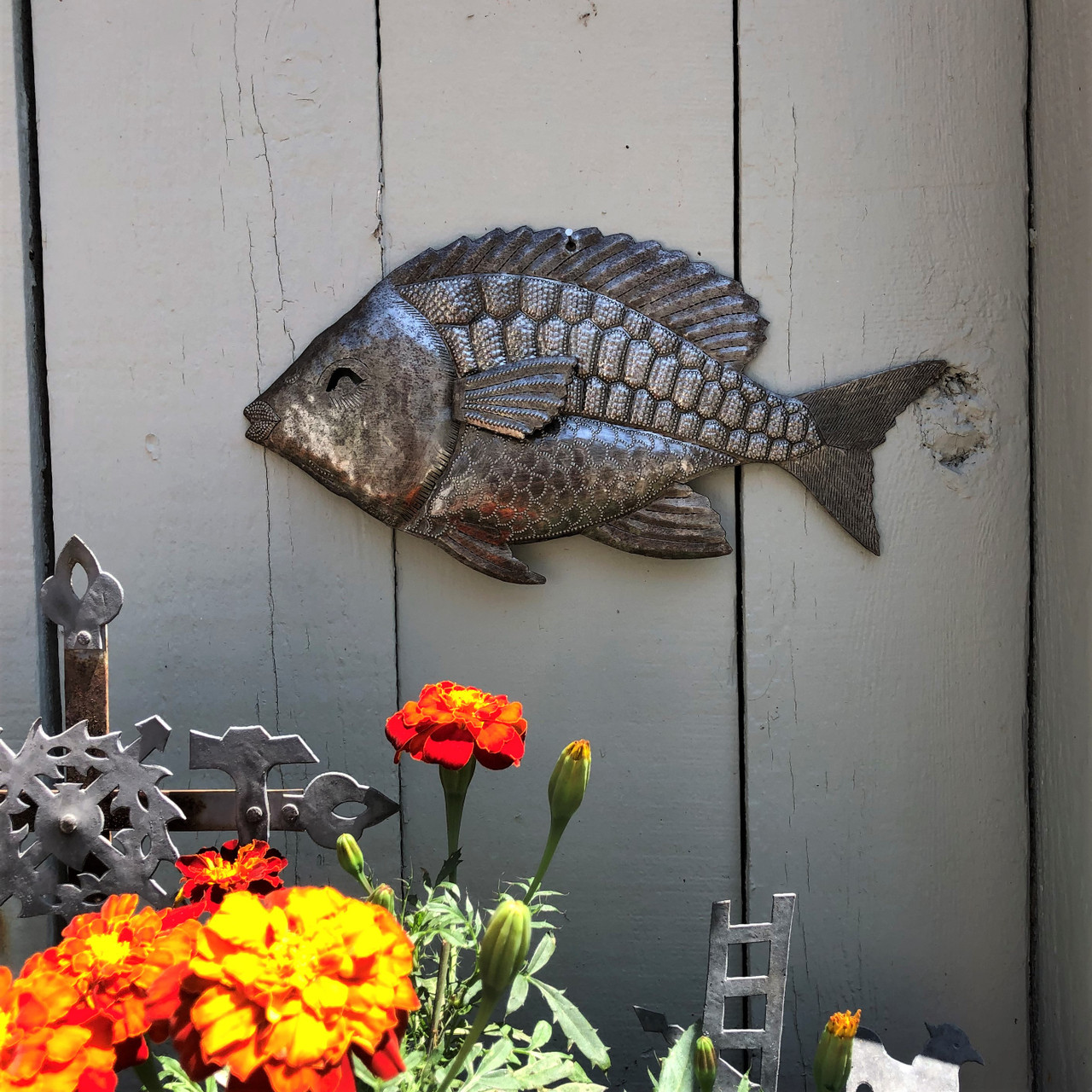 metal wall art with nautical theme Haiti