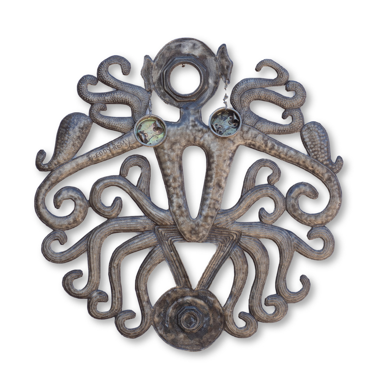 Voodoo, Religion, Religious Art, One-of-a-Kind, Limited Edition, Sustainable, Eco-Friendly, Farmhouse, Rustic Art, Haiti, Haitian Art