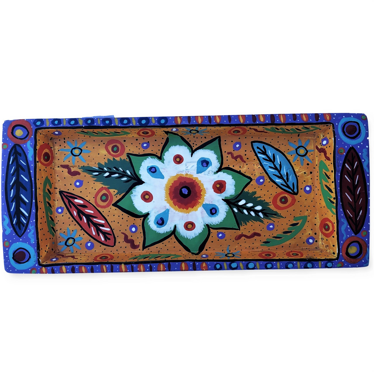 small wooden tray
