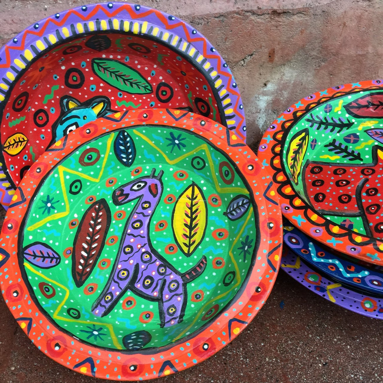 Guatemalan Home Decor, Handpainted Guatemalan Decor