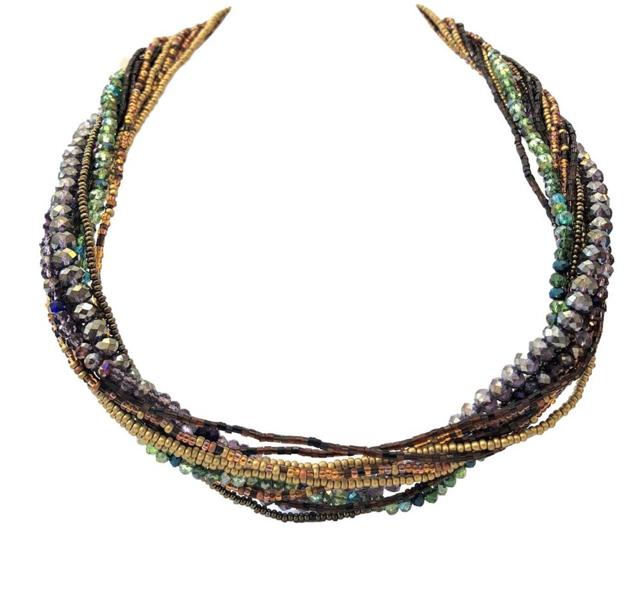 beaded necklace