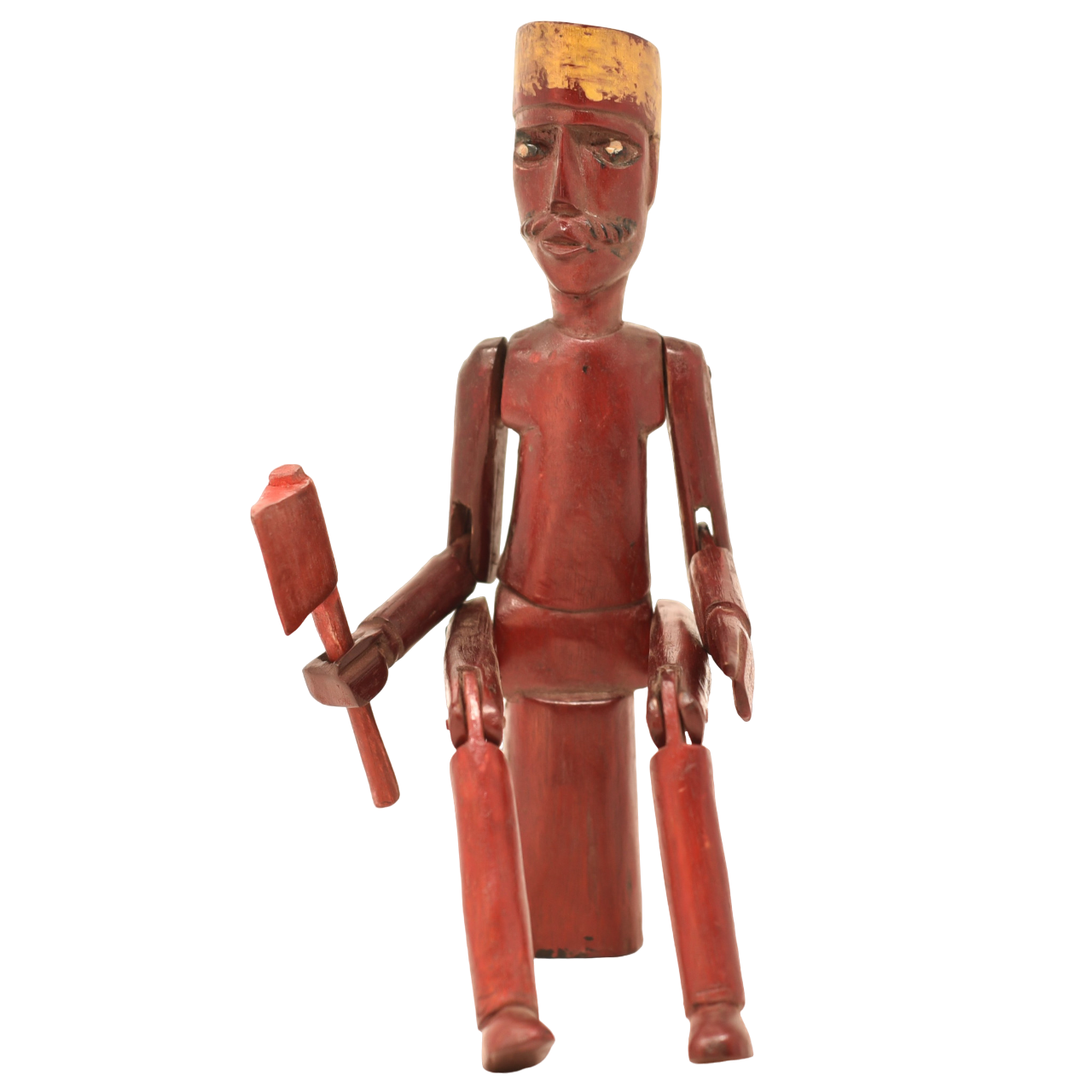 Maximon with Hatchet, Devil with Hatchet, Maximon Devil with Hatchwet