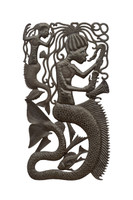 Mermaid Playing Saxophone, Musical Mermaid, Mermaid with Instrument, Musical Mermaid, Mermaid Sculpture 