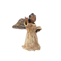 Handmade Angel Sculpture, Handmade Guardian Angel, Handmade Clay Angel, Clay Angel 