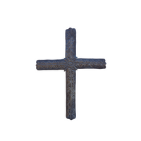 Religious Cross, Cross Art, Metal Cross, Cross Sculpture 