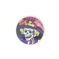 Catrina Mirror, Catrina Compact Mirror, Skeleton Compact Mirror, Skeleton Makeup Bag Mirror, Day of the Dead Compact Mirror