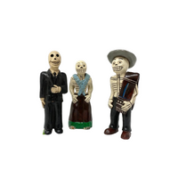 Mexican Day of the Dead Folk Art, Dia de los Muertos Folk Art, Dia de los Muertos Decor, Skeleton Decor, Skeleton Art, Skeleton Figurine, Skeleton Sculpture 