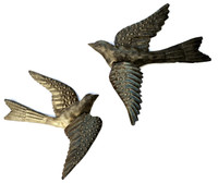 Haiti Metal Birds with 3-D wings