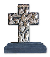 standing milagro cross Mexico, Charms, Religious , Luck