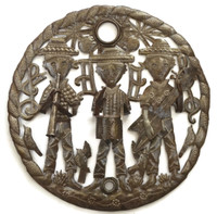 Boys in the Band Haitian Metal Wall Decor,