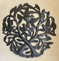 recycled fair trade metal art haiti tree