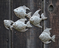 indoor and outdoor metal art haiti fish, home sealife decoration