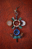 Peruvian Cross, Folk Art, Wall Collection