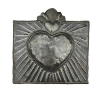 Haiti metal heart, sacred heart