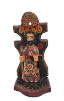 St. Joseph, Religious Saint, Artisan Crafted Wooden Saints 3.5" x 3" x 7.5"