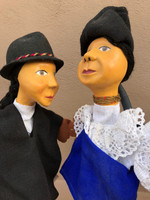 puppets handmade telling story of culture in Ecuador