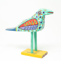 Green Crow, Crow, The Raven, Its Cactus, Whimsical, Colorful, Sustainable, Eco-Friendly