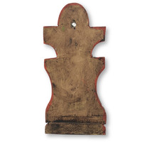 San Pasquel Alter, Artisan Crafted Wooden Saints  3.5" x 3" x 7.5" alter
