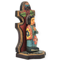 Blessed Virgin Mary,  Religious Handmade Wooden Art 

Folk Art Saint from Guatemala!  Handmade religious Saint for your home collection. Madonna Praying! Gift Giving ideas! Holiday Presents.  3.5" x 3" x 7.5" alter

It's Cactus Devotional Art