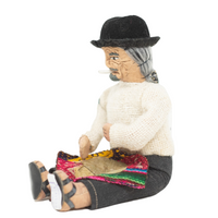 Bolivian Doll, Bolivian Vendor, Bolivian Decor, Collectible Bolivian Doll