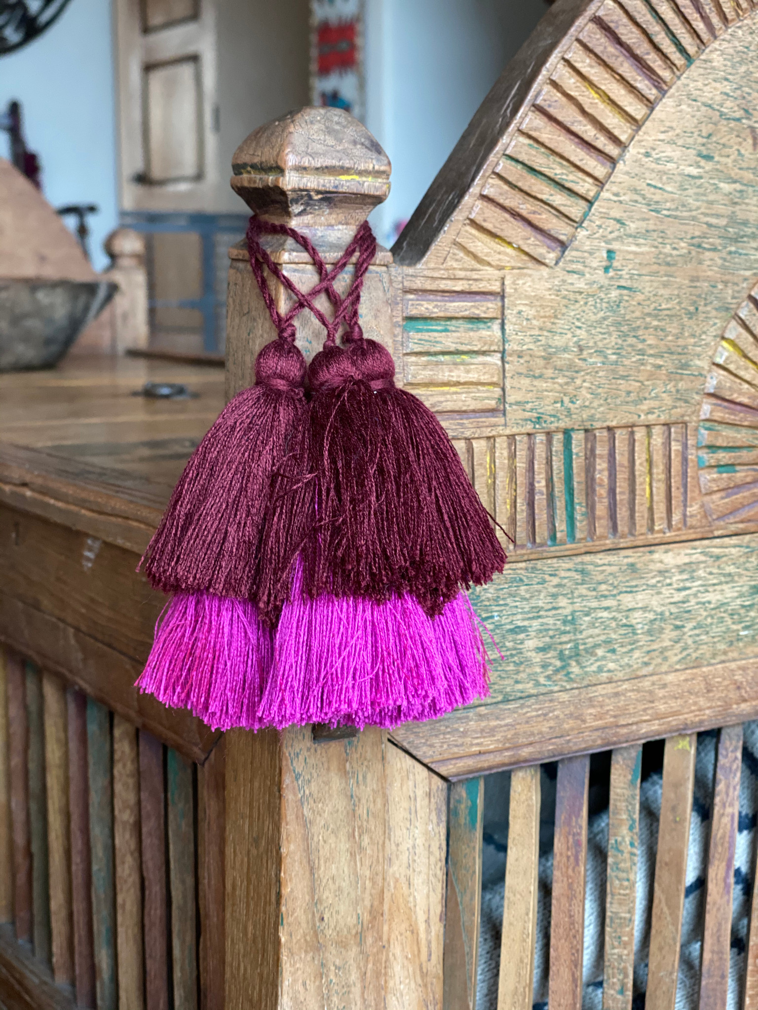 Tassel, Tassels Handmade Arts and Crafts Embellishments Curtain