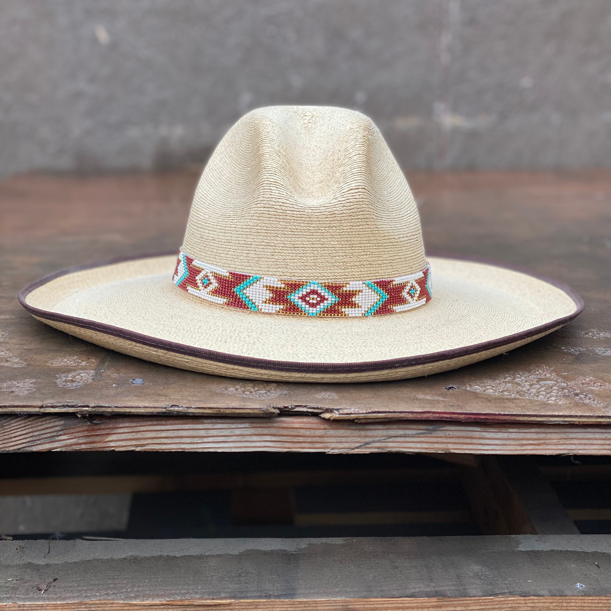 ladies cowboy hat bands