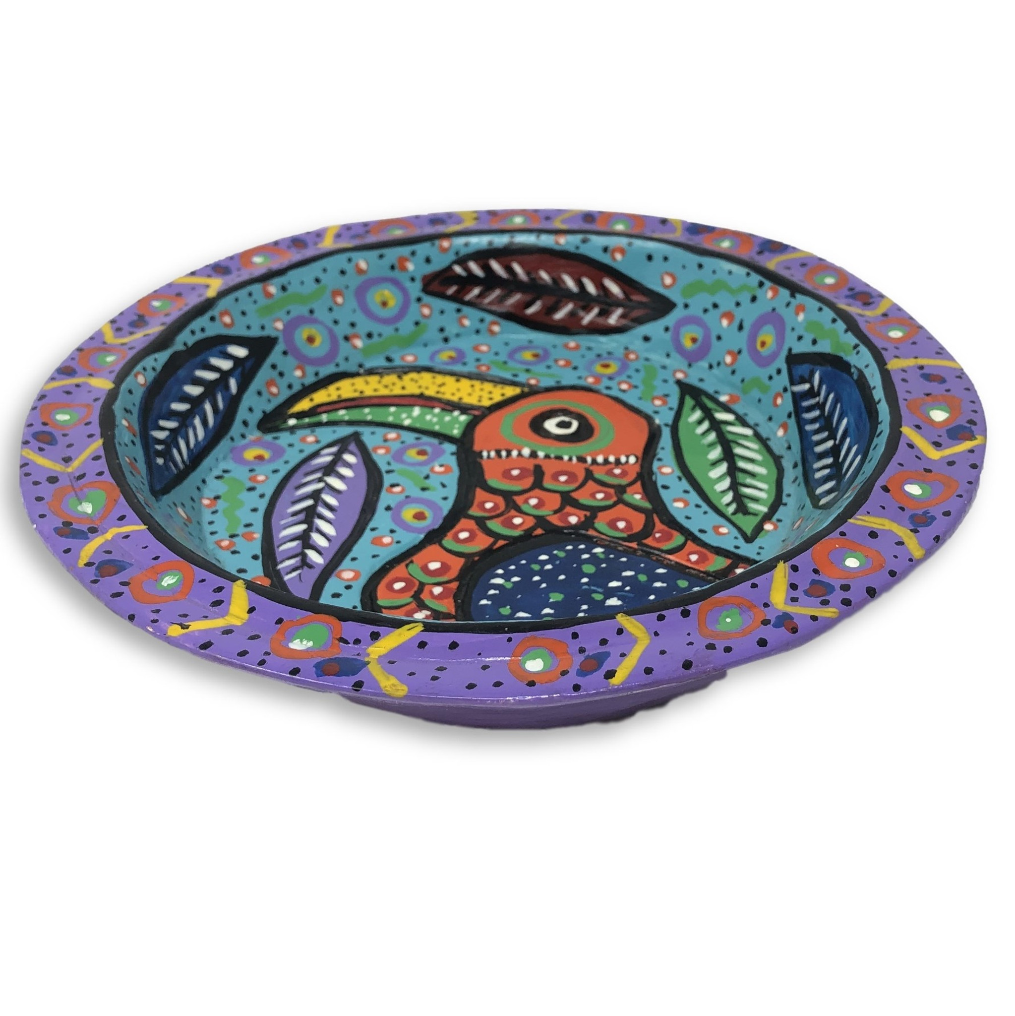 Hand Carved Guatemalan Wood Carving Traditional Home Decor