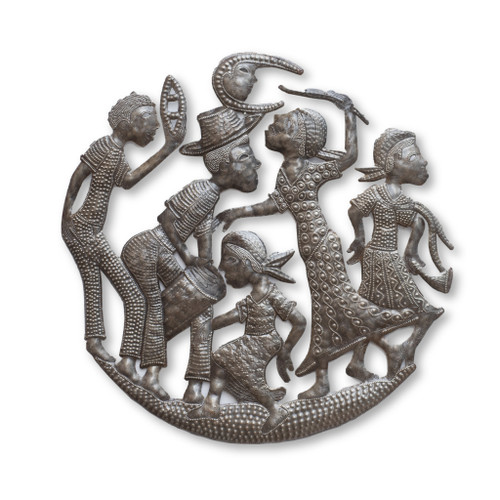 Rah Rah Band, Music, Musician, Musical, Instruments, Band, Choir, Home Decor, Haiti, Haitian Art