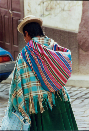 Handmade Vintage Bolivian Dolls Based on Real Life