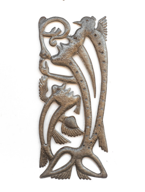 Voodoo, Vodou, Sea Life, Aquatic, Aquarium, Oceanic, Ocean, Beach Home, Bird, Winged Creature, Sustainable, Eco-Friendly, Limited Edition, One-of-a-Kind Voodoo, Vodou, Sea Life, Aquatic, Aquarium, Oceanic, Ocean, Beach Home, Bird, Winged Creature, Sustainable, Eco-Friendly, Limited Edition, One-of-a-Kind