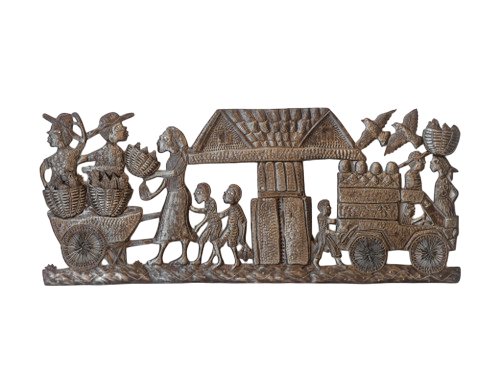 Life in Haiti, Art Inspired by Life, Haitian Living Art, Handmade Haitian Metal Art, Vintage Home Decor, Filling Up Gas Station, Gas Station Decor Life in Haiti, Art Inspired by Life, Haitian Living Art, Handmade Haitian Metal Art, Vintage Home Decor, Filling Up Gas Station, Gas Station Decor