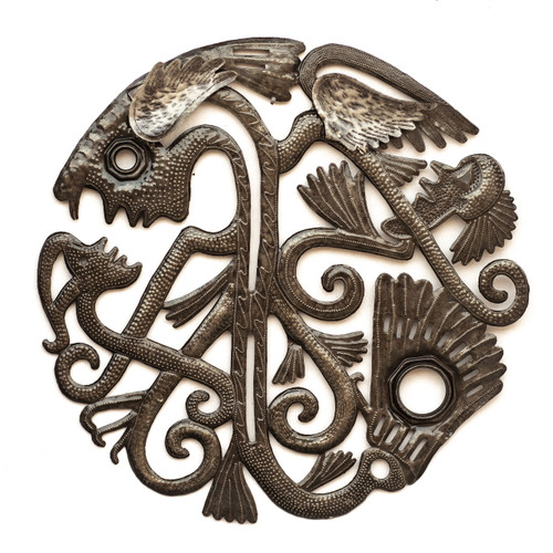 Voodoo, Vodou, Haitian Art, Sculpture, Wings, Angel's Wings, Metal, Steel, Oil Barrels,  Voodoo, Vodou, Haitian Art, Sculpture, Wings, Angel's Wings, Metal, Steel, Oil Barrels,