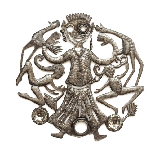 Rooster, Roosters, Poultry, Kids, Mom, Mom & Children, Metal, Steel, Oil Barrels, Handcrafted, Handmade, Sustainable, Eco-Friendly, Limited Edition, Voodoo, Vodou Rooster, Roosters, Poultry, Kids, Mom, Mom & Children, Metal, Steel, Oil Barrels, Handcrafted, Handmade, Sustainable, Eco-Friendly, Limited Edition, Voodoo, Vodou