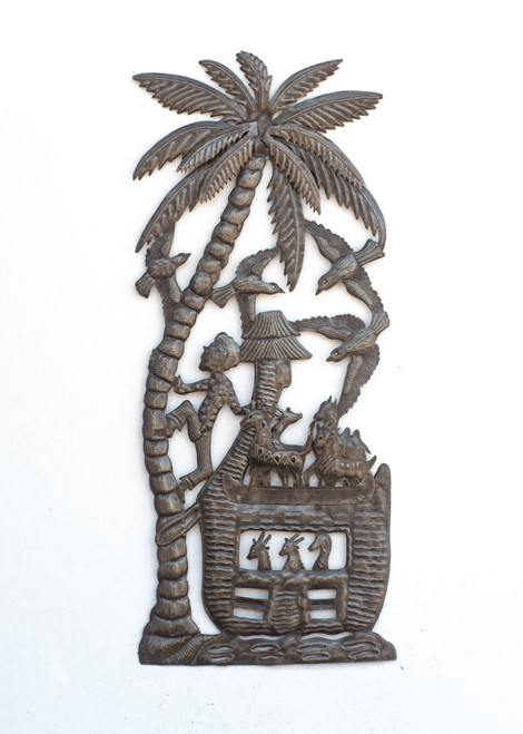 Noah's Arc, Noah, The Great Flood, Flooding, Rain, Rainbow, Biblical Reference, Bible, Animals, Nursery, Home Decor, Religious Sculpture Noah's Arc, Noah, The Great Flood, Flooding, Rain, Rainbow, Biblical Reference, Bible, Animals, Nursery, Home Decor, Religious Sculpture