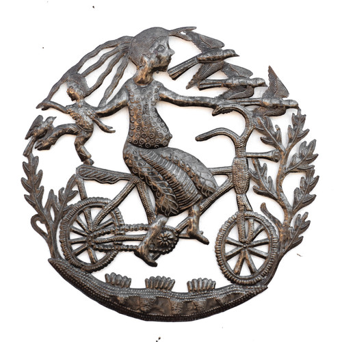 Bike, Bicycle, Biking, Woman, Pregnant, Mom, Mommy, Mother-to-be, Mommy-to-be, Birds, Fields, Children