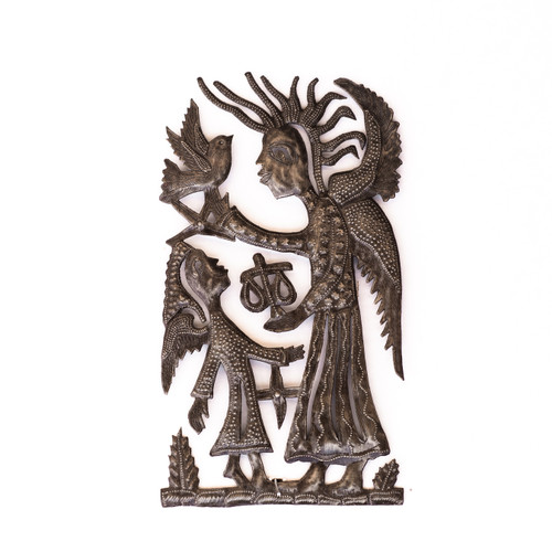 Angel, Angel's Wings, Angelic, Guardian Angel, Upcycled, Metal, Steel, Handweight, Weights, Balance Angel, Angel's Wings, Angelic, Guardian Angel, Upcycled, Metal, Steel, Handweight, Weights, Balance