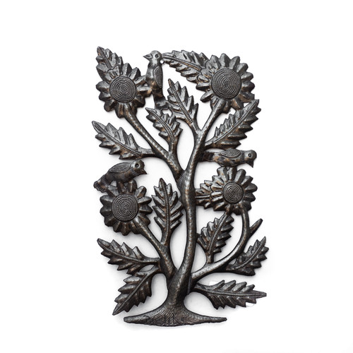 Sunflowers, Flowers, Floral Art, Flowery, Birds, Upcycled, Recycled, Metal, Steel, Oil Barrels, Flower Garden, Blooming Garden  Sunflowers, Flowers, Floral Art, Flowery, Birds, Upcycled, Recycled, Metal, Steel, Oil Barrels, Flower Garden, Blooming Garden