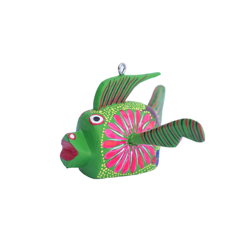 Fish, Oaxacan Fish, Colorful Fish Decor, Colorful Fish Sculpture, Floral Fish, Wooden Fish Fish, Oaxacan Fish, Colorful Fish Decor, Colorful Fish Sculpture, Floral Fish, Wooden Fish