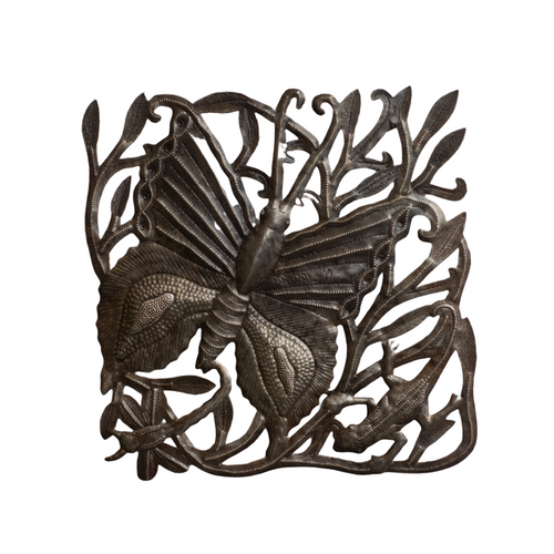 Butterfly Dragonfly Lizard Decor, Butterfly Art, Metal Butterfly Decor, Metal Butterfly Art, Eco-Friendly Garden Decor  Butterfly Dragonfly Lizard Decor, Butterfly Art, Metal Butterfly Decor, Metal Butterfly Art, Eco-Friendly Garden Decor