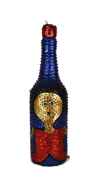 Voodoo Altar Sequin Bottle, La Sirene Altar Bottle Voodoo Altar Sequin Bottle, La Sirene Altar Bottle