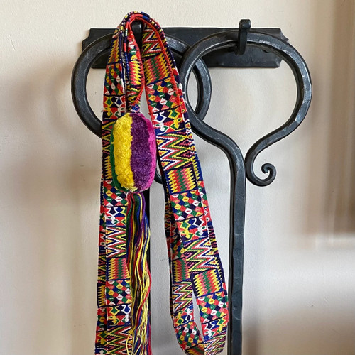 Colorful Guatemalan Belt, Colorful Guatemalan Cinta, Colorful Guatemalan Folk Art,