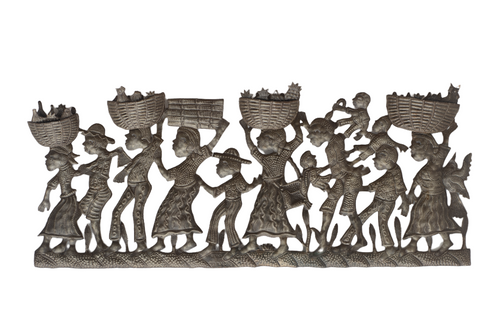 Haitian Gardeners, Gardening Family, Metal Farm Life Decor, Country Living Decor, Farmhouse Decor, Sustainable Decor  Haitian Gardeners, Gardening Family, Metal Farm Life Decor, Country Living Decor, Farmhouse Decor, Sustainable Decor