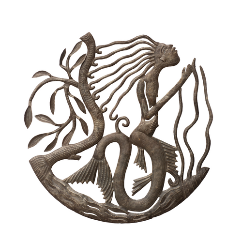 Minimalistic Mermaid, Mermaid Decor, Mermaid Sculpture, Minimalistic Beach Home, Beachy Home, Beach Home Decor, Beach Home Sculpture 