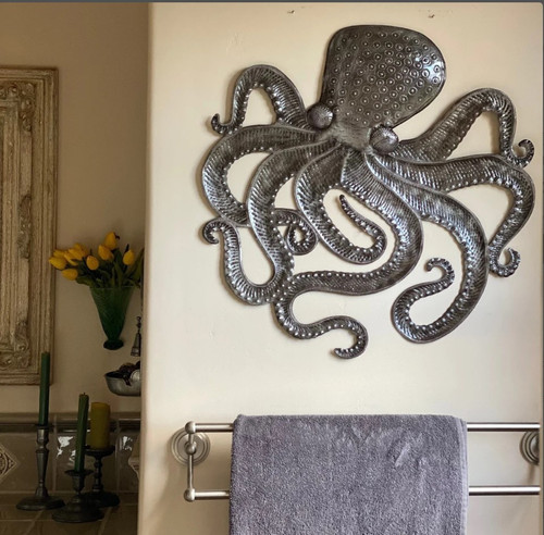 Octopus, Metal Octopus, Large Octopus, Large Metal Octopus, Octopus Decor, Octopus Sculpture Octopus, Metal Octopus, Large Octopus, Large Metal Octopus, Octopus Decor, Octopus Sculpture