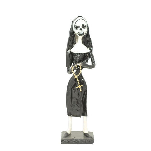 Day of the Dead Nun Skeleton, Dia de los Muertos Nun Skeleton, Dia de los Muertos Monja 