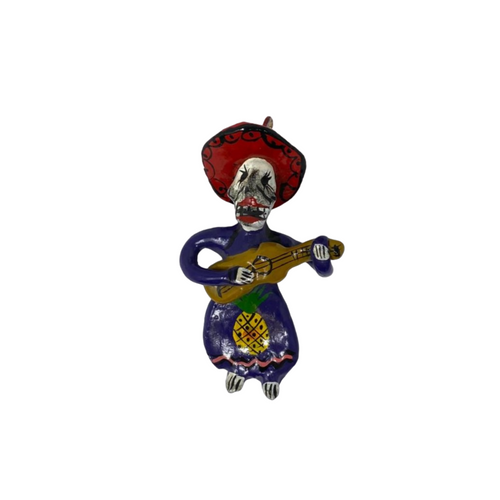 Day of the Dead Skeleton Catrina, Dia de los Muertos Musician, Day of the Dead Ornament, Dia de los Muertos Ornament