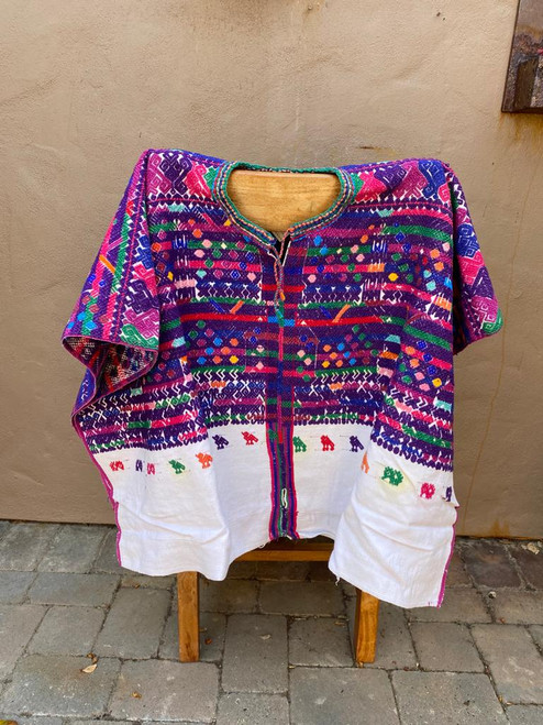 Ceremonial Huipil, Vintage Huipil, Vintage Ceremonial Hupil, Vintage Guatemalan Huipil, Vintage San Pedro Sacatepequez Hupil 